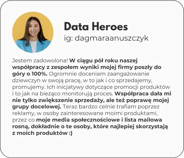 Opinia Data Heroes o współpracy z kolektywem MAGIC