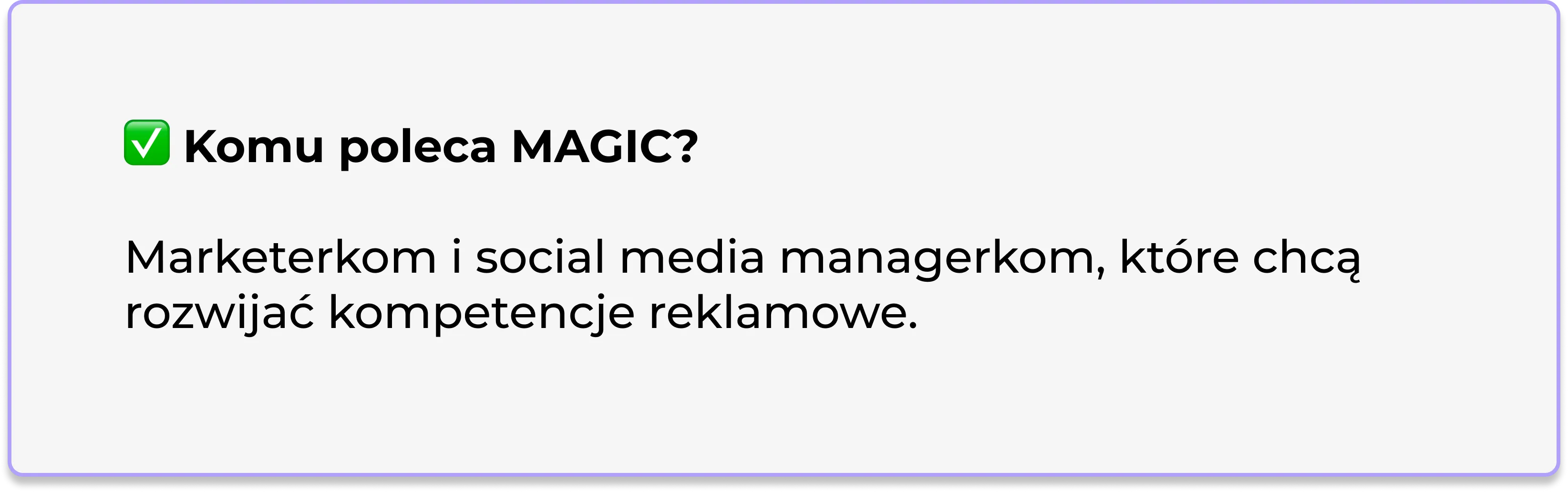 Magda – case study 2