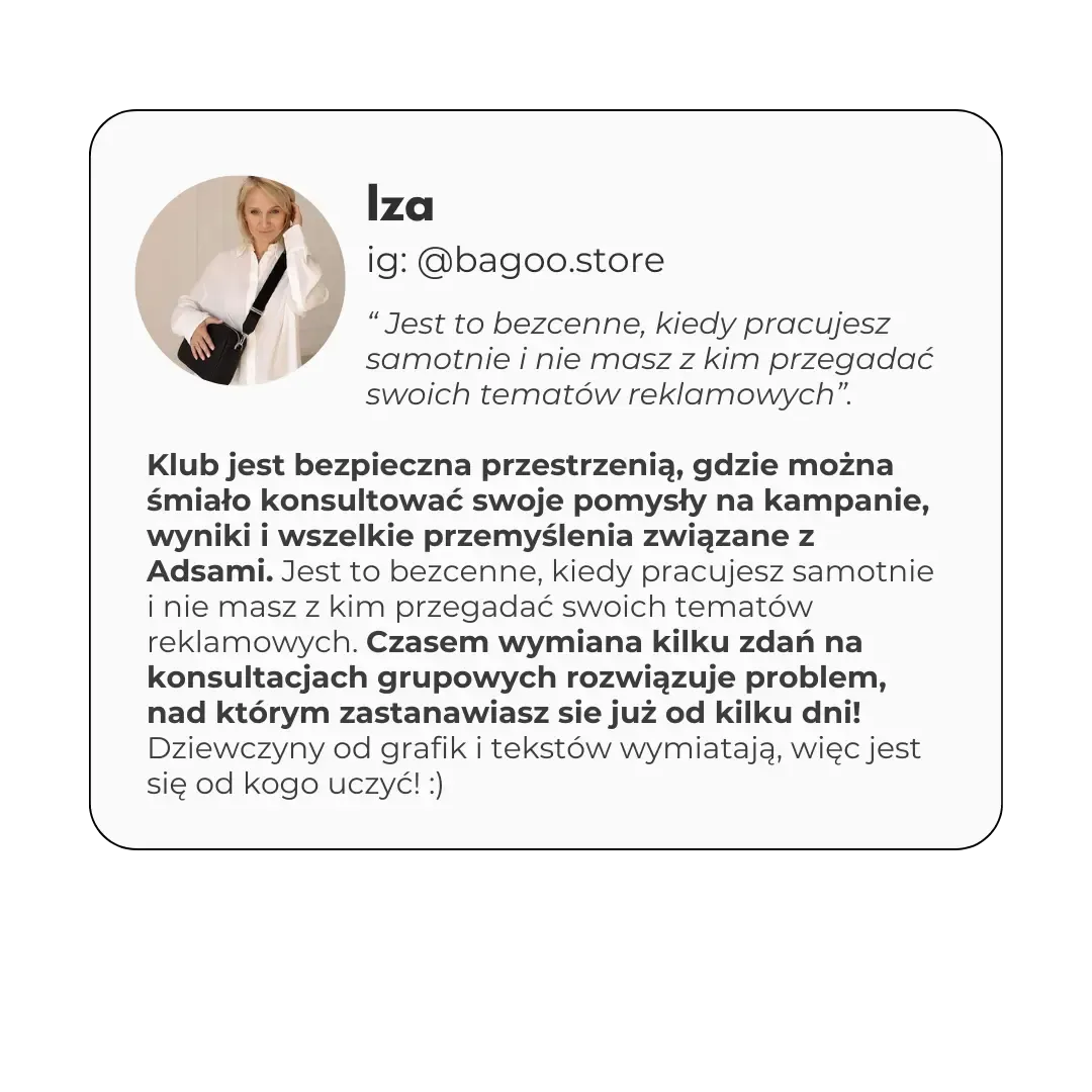 Opinia klubowiczki MAGIC: Iza