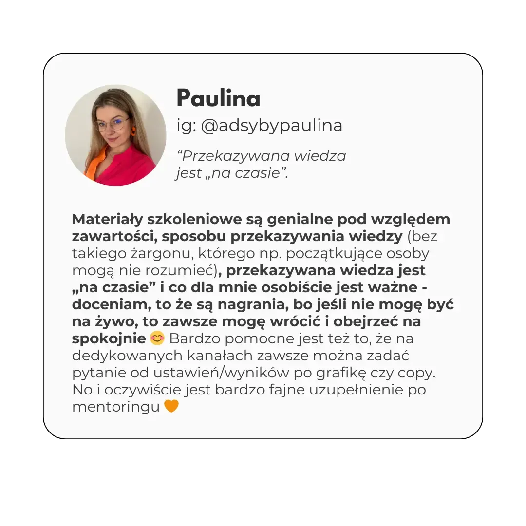 Opinia klubowiczki MAGIC: Paulina