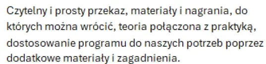Opinia uczestniczki programu mentoringowego 6