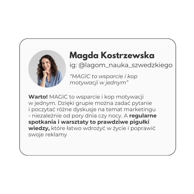 Opinia o programie mentoringowym